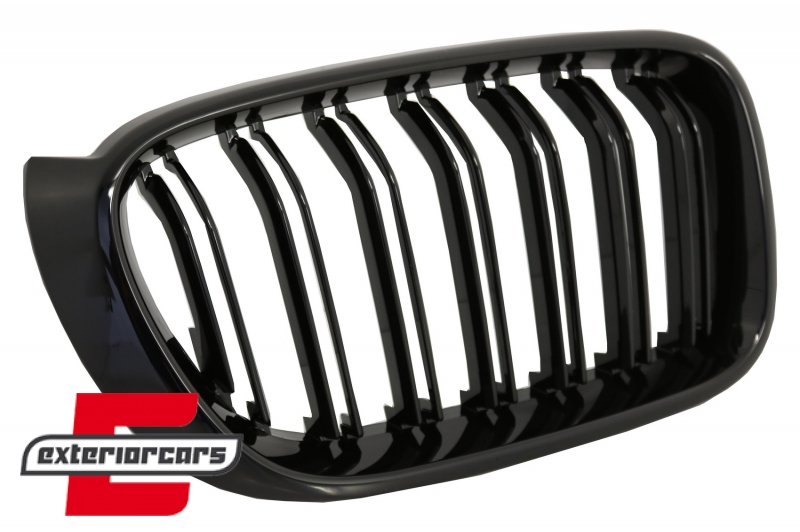 Prednja maska XM dizajn (piano crna) / BMW X3 F25 LCI (2014-2017) X4 F26, 40405