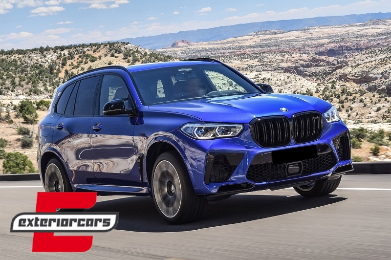 Prednja maska XM dizajn (piano crna) / BMW X5 G05 (2018-03.2023), GCP-080501