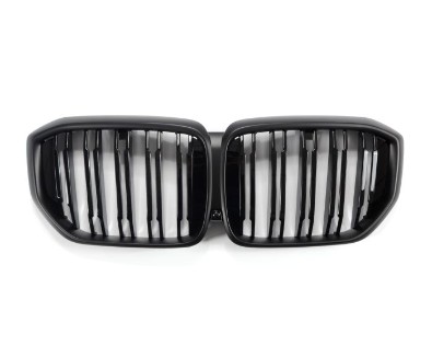 Prednja maska XM dizajn (piano crna/mat crna) / BMW X5 G05 LCI (04.2023-), GCP-080544