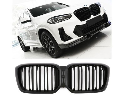 Prednja maska XM look (mat crna) / BMW X3 G01 (08.2021-2024) X4 G02 LCI (08.2021-2025), GCP-080112