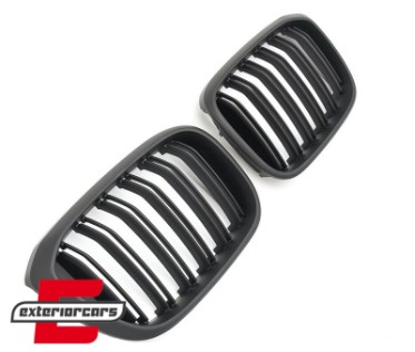 Prednja maska XM look (mat crna) / BMW X3 G01 (11.2017-07.2021) X4 G02 (02.2018-07.2021), GCP-080102