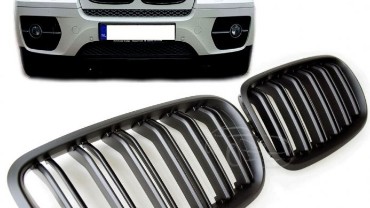 Prednja maska XM look (mat crna) / BMW X5 E70 X6 E71 (2007-2014), GCP-087002