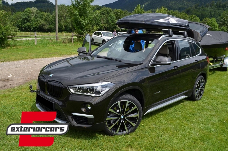 Prednja maska XM look (piano crna) / BMW X1 SUV F48 (06.2015-2019), GRBMU3