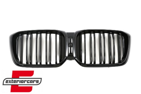 Prednja maska XM look (piano crna) / BMW X3 G01 (08.2021-2024) X4 G02 LCI (08.2021-2025), GCP-080111