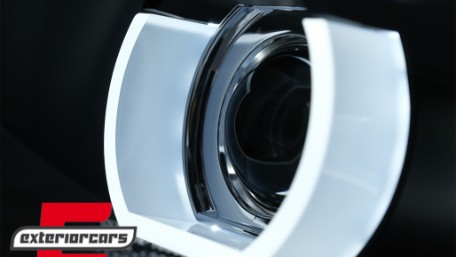 Prednja svjetla 3D Angel Eyes LED DRL Xenon (crna) / BMW serije 3 E90 E91 LCI (2008-2011), LPBMN0