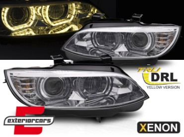 Prednja svjetla 3D LED Angel Eyes Xenon (chrome) / BMW serije 3 E92 E93 (2006-2010), LPBMS3