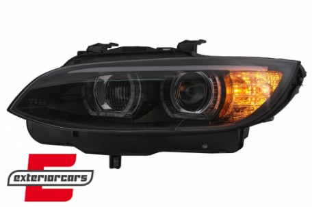 Prednja svjetla 3D LED Angel Eyes Xenon (crna) / BMW serije 3 E92 E93 (2006-2010), LPBMJ5