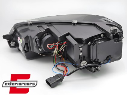 Prednja svjetla 3D LED DRL LED SEQ žmigavci GTI dizajn / VW Golf 7 VII (2012-2017), LPVWV6