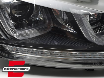 Prednja svjetla 3D LED DRL LED SEQ žmigavci R-line dizajn / VW Golf 7 VII (2012-2017), LPVWV7
