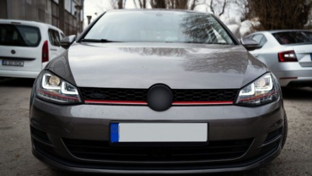 Prednja svjetla 3D LED DRL SEQ žmigavci GTI dizajn / VW Golf 7 VII (2012-2017), LPVX04