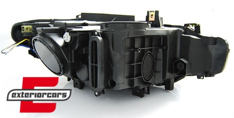 Prednja svjetla 3D LED U-dizajn Xenon (crna) / BMW serije 3 F30 F31 limuzina karavan (10.2011-05.2015), LPBMF4