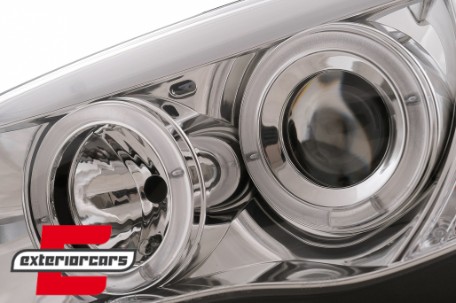 Prednja svjetla Angel Eyes (chrome) / BMW serije 1 E81 E82 E87 E88 (2004-2011), LPBM79