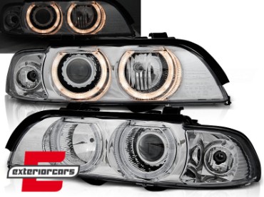 Prednja svjetla Angel Eyes (chrome) / BMW serije 5 E39 (09.1995-06.2003), LPBM11