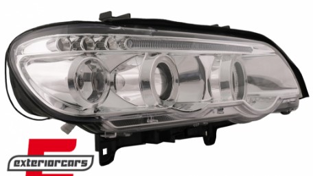 Prednja svjetla Angel Eyes (chrome) / BMW X5 E53 (1999-2003), LPBM42