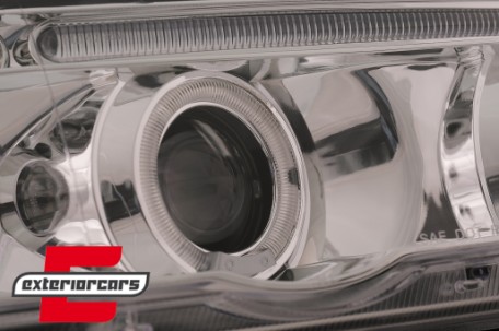 Prednja svjetla Angel Eyes (chrome) / BMW X5 E53 (1999-2003), LPBM42