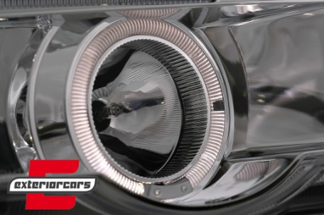 Prednja svjetla Angel Eyes (chrome) / BMW X5 E53 (1999-2003), LPBM42