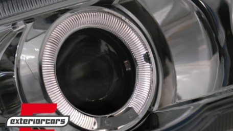 Prednja svjetla Angel Eyes (chrome) / BMW X5 E53 (1999-2003), LPBM42