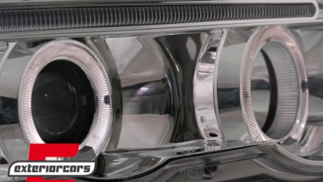 Prednja svjetla Angel Eyes (chrome) / BMW X5 E53 (1999-2003), LPBM42