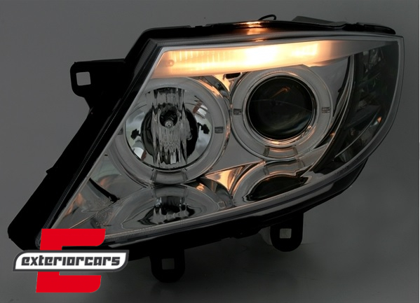 Prednja svjetla Angel Eyes (chrome) / BMW Z4 E85 E86 (2002-2008), LPBM77