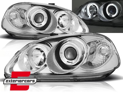 Prednja svjetla Angel Eyes (chrome) / Honda Civic (1995-1999), LPHO04
