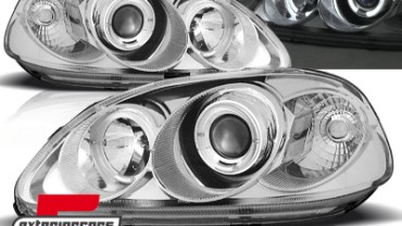 Prednja svjetla Angel Eyes (chrome) / Honda Civic (1999-2001), LPHO06