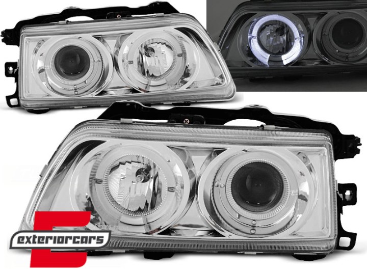 Prednja svjetla Angel Eyes (chrome) / Honda CR-X (1987-1989), LPHO13
