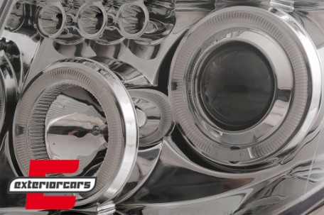Prednja svjetla Angel Eyes (chrome) / Nissan Navara D40 (2004-2009) Nissan Pathfinder R51 (2005-2008), LPNI05