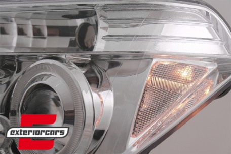 Prednja svjetla Angel Eyes (chrome) / Nissan Navara D40 (2004-2009) Nissan Pathfinder R51 (2005-2008), LPNI05