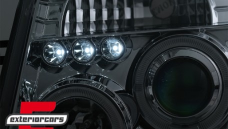 Prednja svjetla Angel Eyes (chrome) / Nissan Navara D40 (2004-2009) Nissan Pathfinder R51 (2005-2008), LPNI05