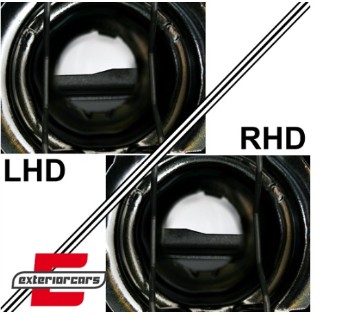 Prednja svjetla Angel Eyes (chrome) / Opel Astra H (2004-2010), LPOP71