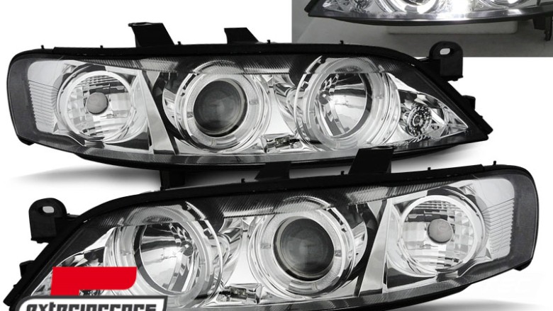 Prednja svjetla Angel Eyes (chrome) / Opel Vectra B (1999-2002), LPOP22