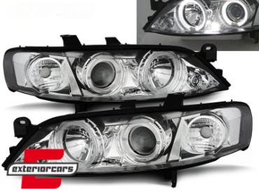 Prednja svjetla Angel Eyes (chrome) / Opel Vectra B (1999-2002), LPOP22