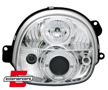 Prednja svjetla Angel Eyes (chrome) / Renault Twingo (03.1993-09.1998), LPRE03