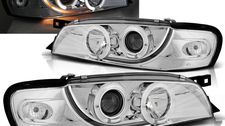 Prednja svjetla Angel Eyes (chrome) / Subaru Impreza I GM, GC, GF (05.1993-2000), LPSU01
