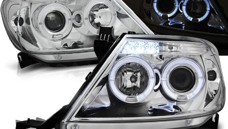 Prednja svjetla Angel Eyes (chrome) / Toyota Hilux (2005-2011), LPTO07