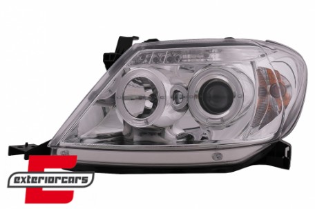 Prednja svjetla Angel Eyes (chrome) / Toyota Hilux (2005-2011), LPTO07