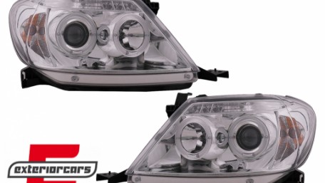 Prednja svjetla Angel Eyes (chrome) / Toyota Hilux (2005-2011), LPTO07