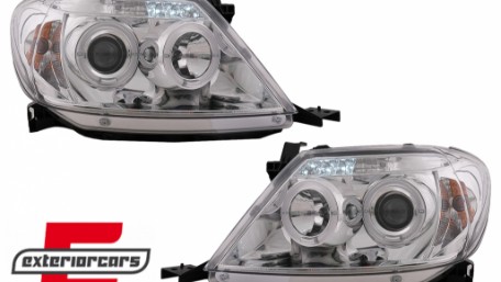 Prednja svjetla Angel Eyes (chrome) / Toyota Hilux (2005-2011), LPTO07