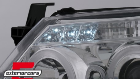 Prednja svjetla Angel Eyes (chrome) / Toyota Hilux (2005-2011), LPTO07