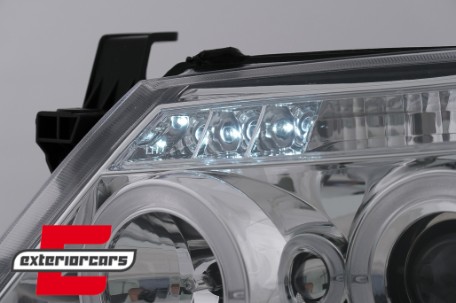 Prednja svjetla Angel Eyes (chrome) / Toyota Hilux (2005-2011), LPTO07