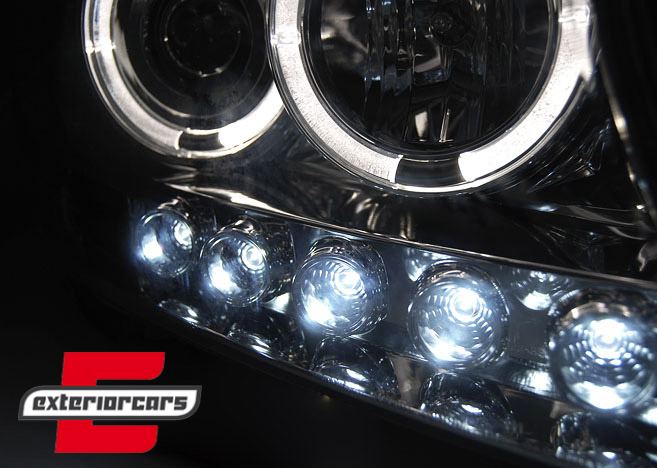 Prednja svjetla Angel Eyes (chrome) / Toyota Land Cruiser FJ200 (2007-2012), LPTO32