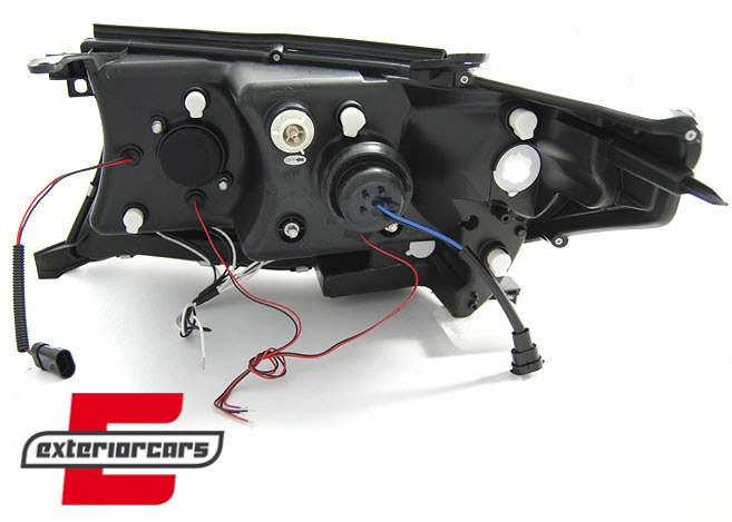 Prednja svjetla Angel Eyes (chrome) / Toyota Land Cruiser FJ200 (2007-2012), LPTO32