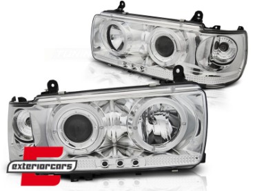 Prednja svjetla Angel Eyes (chrome), LPTO26