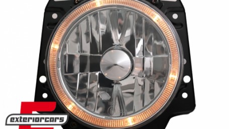 Prednja svjetla Angel Eyes (chrome) / Volkswagen Golf 2 (08.1983-08.1991), LPVW21