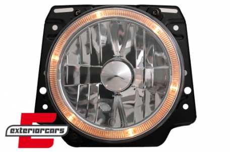 Prednja svjetla Angel Eyes (chrome) / Volkswagen Golf 2 (08.1983-08.1991), LPVW21