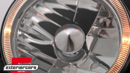 Prednja svjetla Angel Eyes (chrome) / Volkswagen Golf 2 (08.1983-08.1991), LPVW21