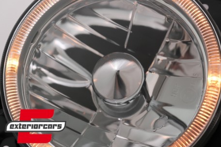 Prednja svjetla Angel Eyes (chrome) / Volkswagen Golf 2 (08.1983-08.1991), LPVW21