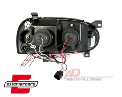 Prednja svjetla Angel Eyes (chrome) / Volkswagen Golf 3 (09.1991-08.1997), LPVW02