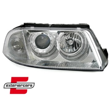 Prednja svjetla Angel Eyes (chrome) / Volkswagen Passat B5 3BG (09.2000-03.2005), LPVW33