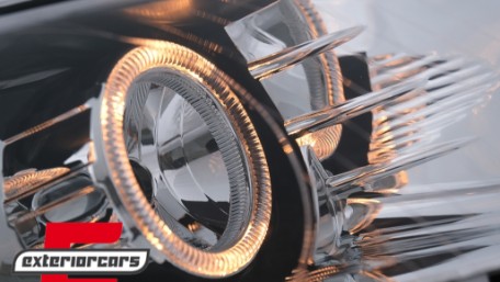 Prednja svjetla Angel Eyes (chrome) / Volkswagen Passat B6 3C (03.2005-2010), LPVWC5